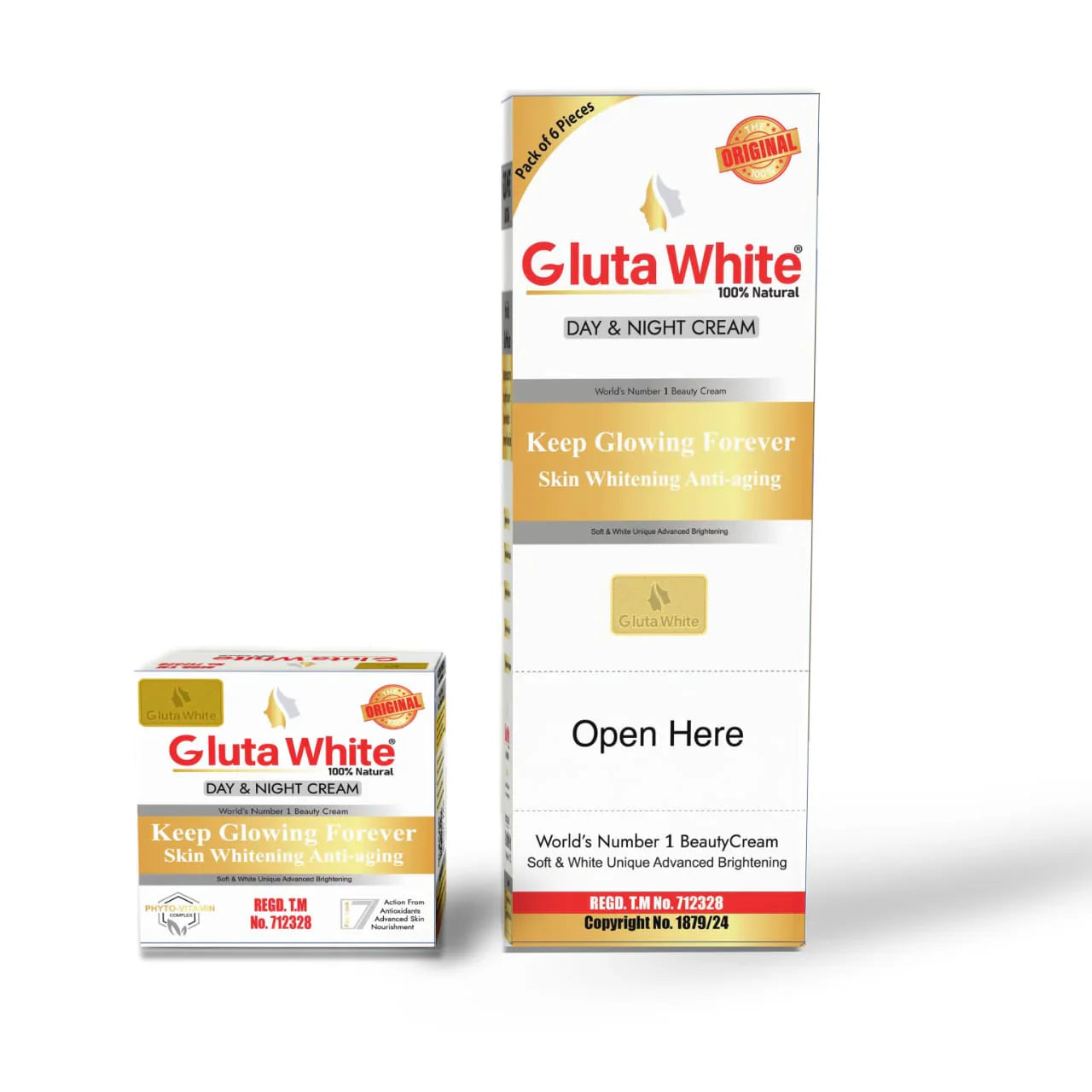 gluta white advanced glutathione skin whitening night cream & Collagen Clarifying 275ml Gluta Whitening Night Cream for