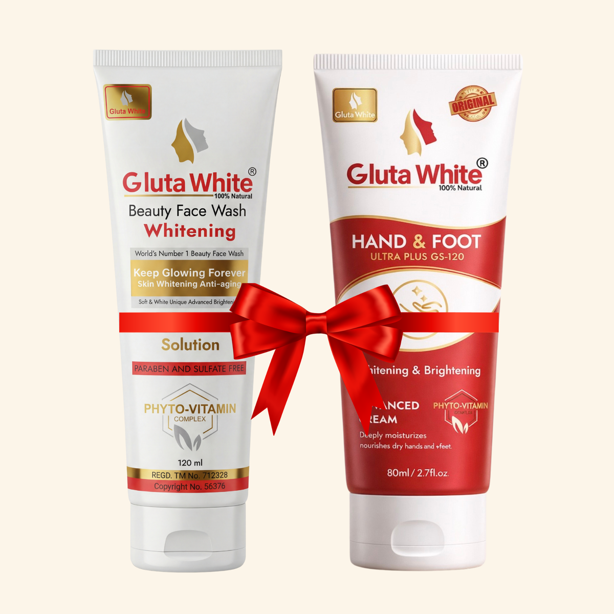 Gluta White® Night Face Wash + Hand & Foot Cream