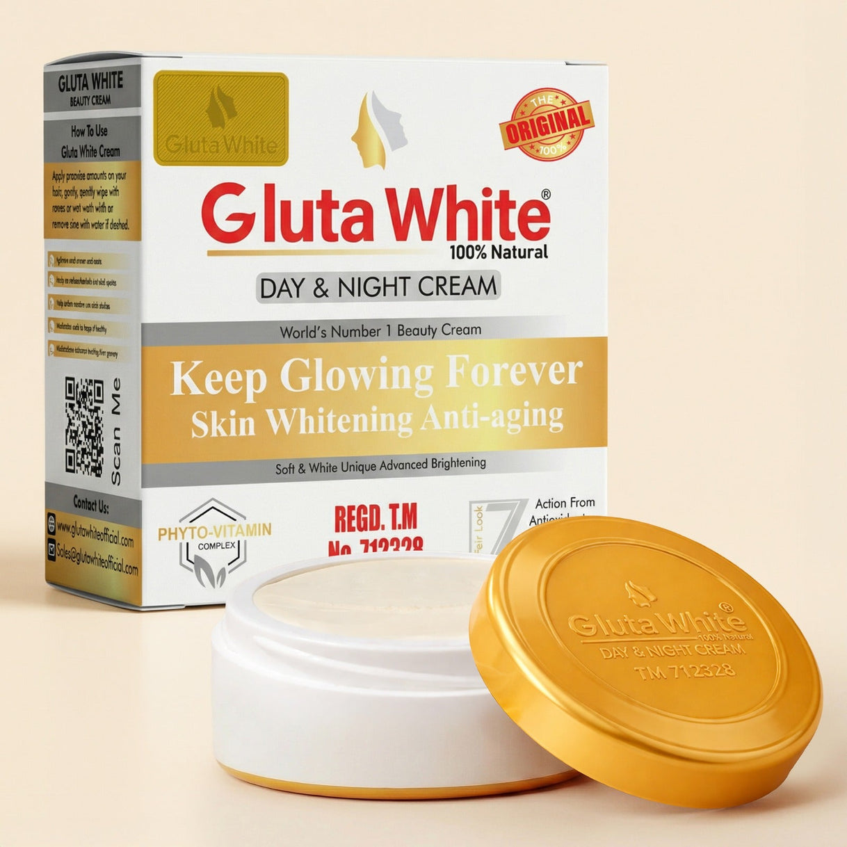 glutathione day and night cream L- & Whitening Day and Night Cream