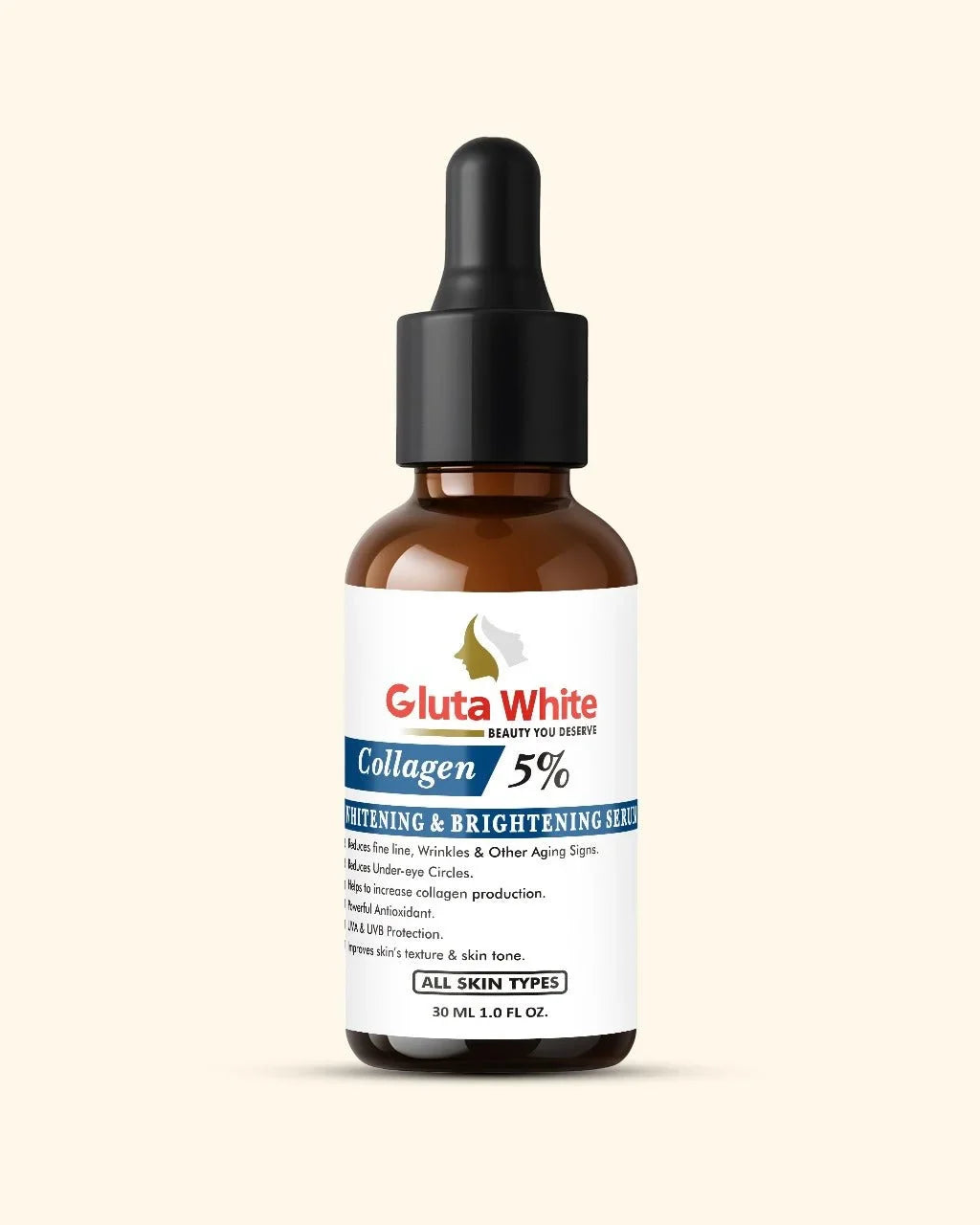 Gluta White Collagen 5% Serum