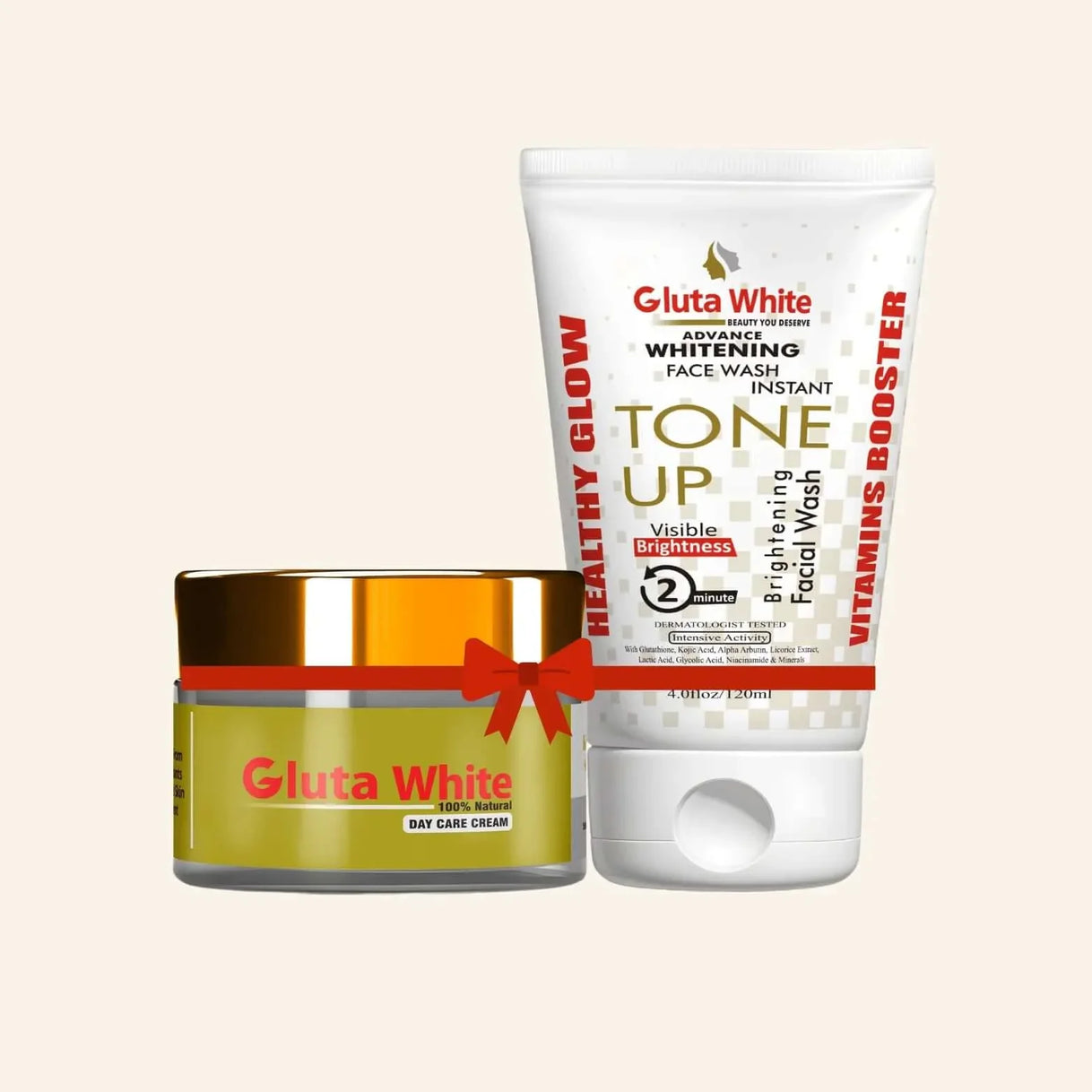 Gluta White Day Cream And Facewash