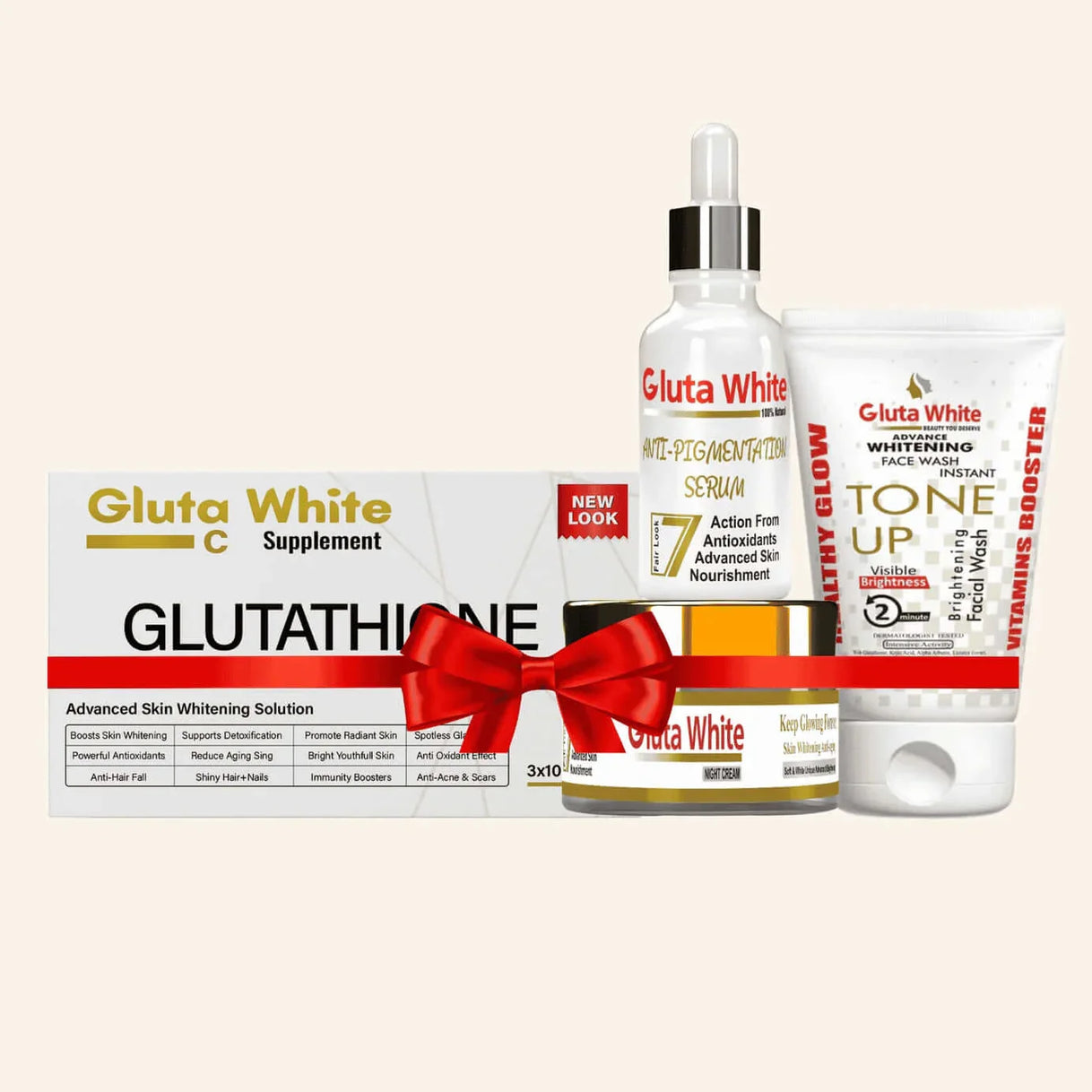 glu white glutathione Sdm Boost take capsules Luminous Beauty: Gluta & Collagen