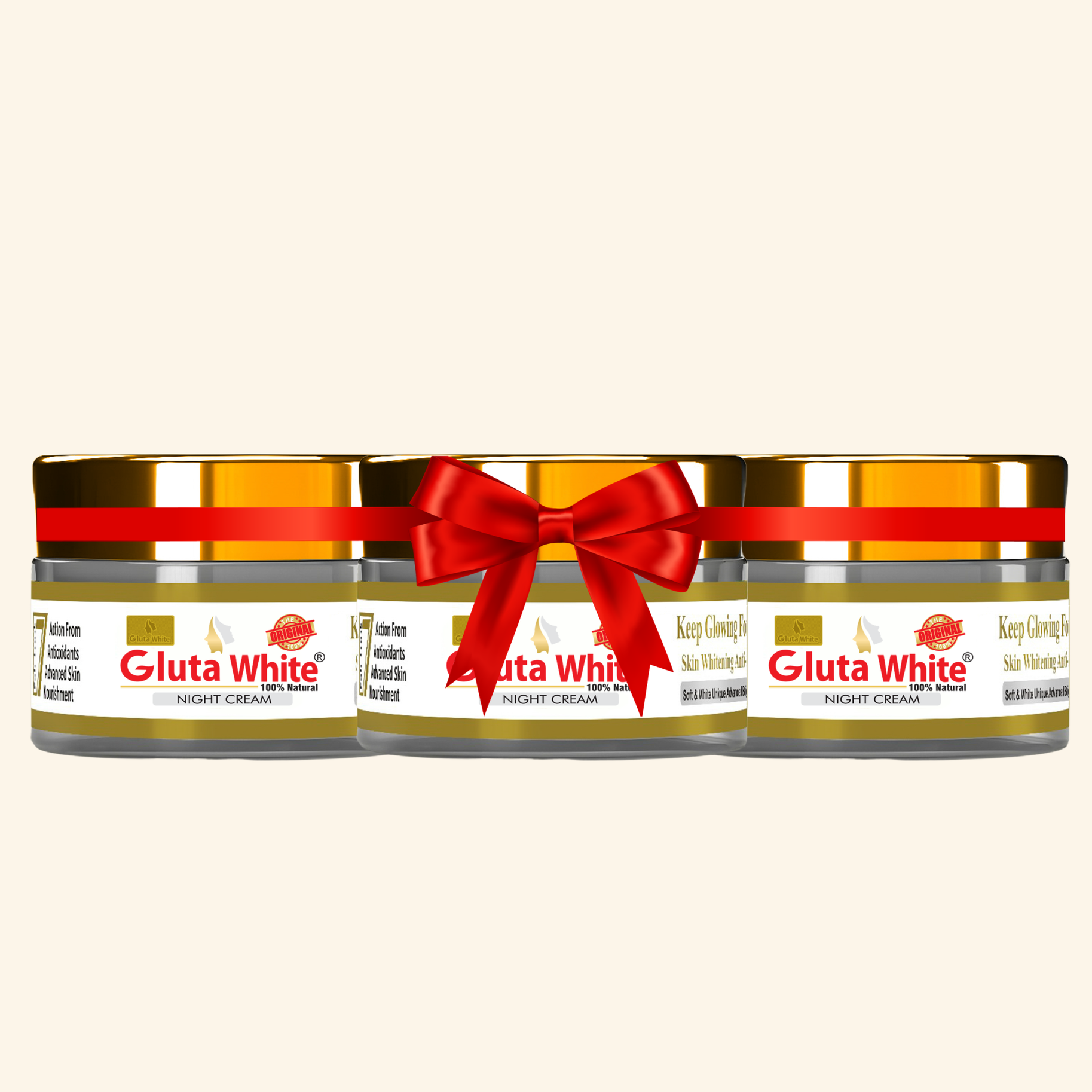 Gluta White Night Craem Pack Of 3
