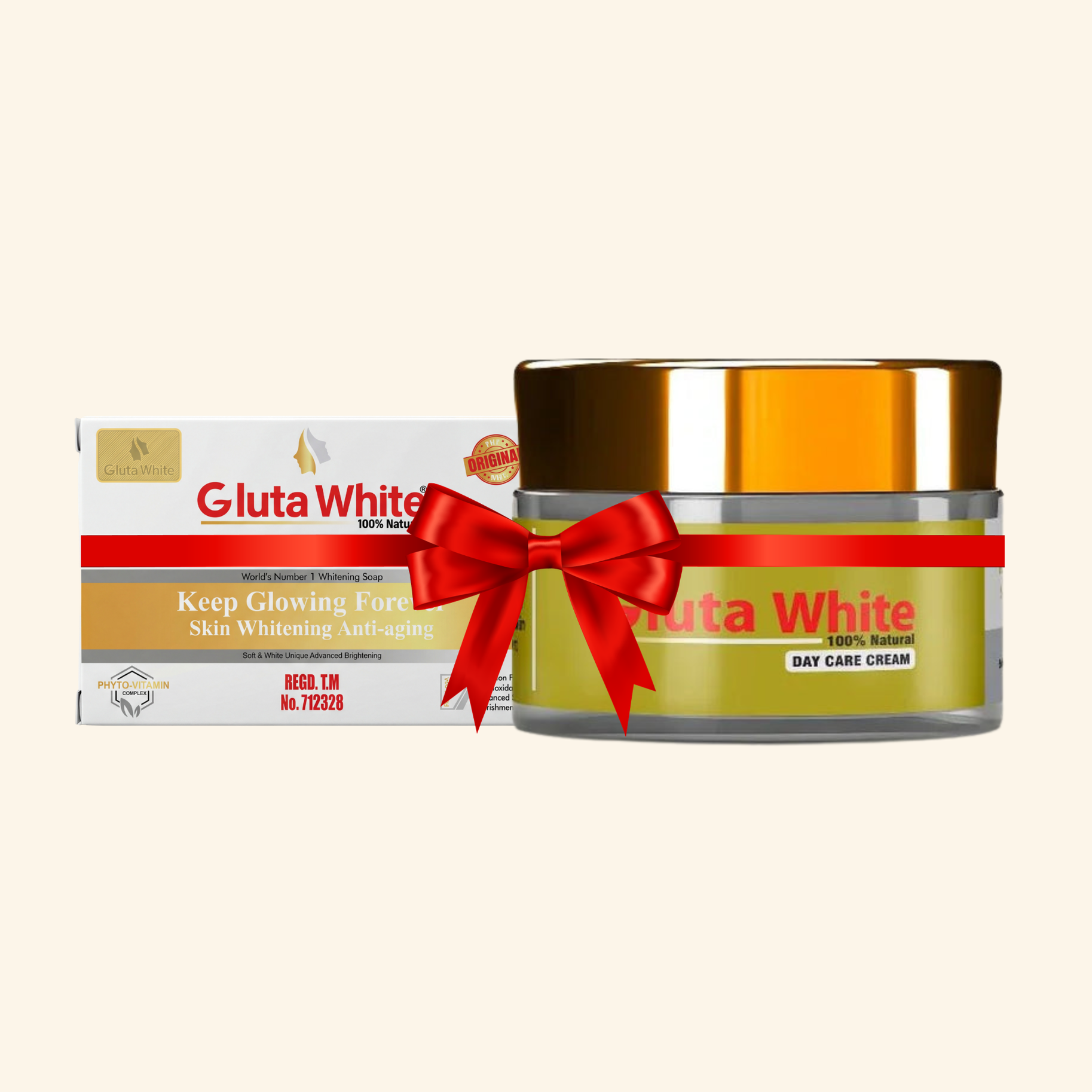 Gluta White day Cream + Whitening Soap